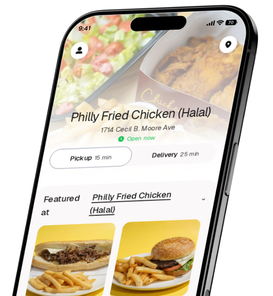 Philly Fried Chicken (Halal) app preview