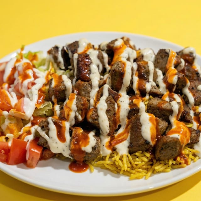 Lamb Over Rice.