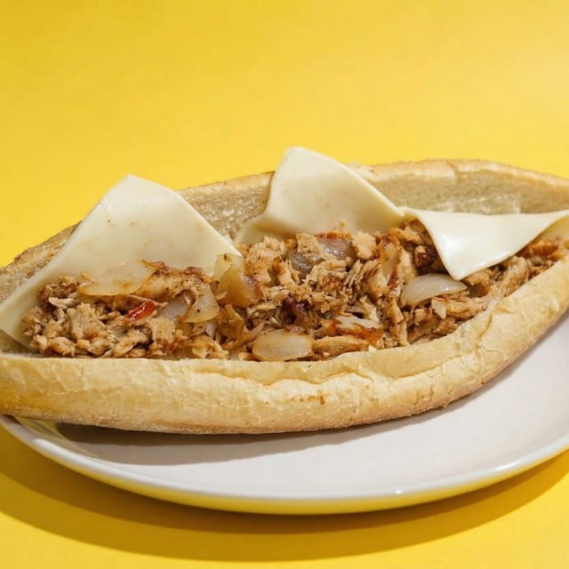 Chicken Cheesesteak Combo.