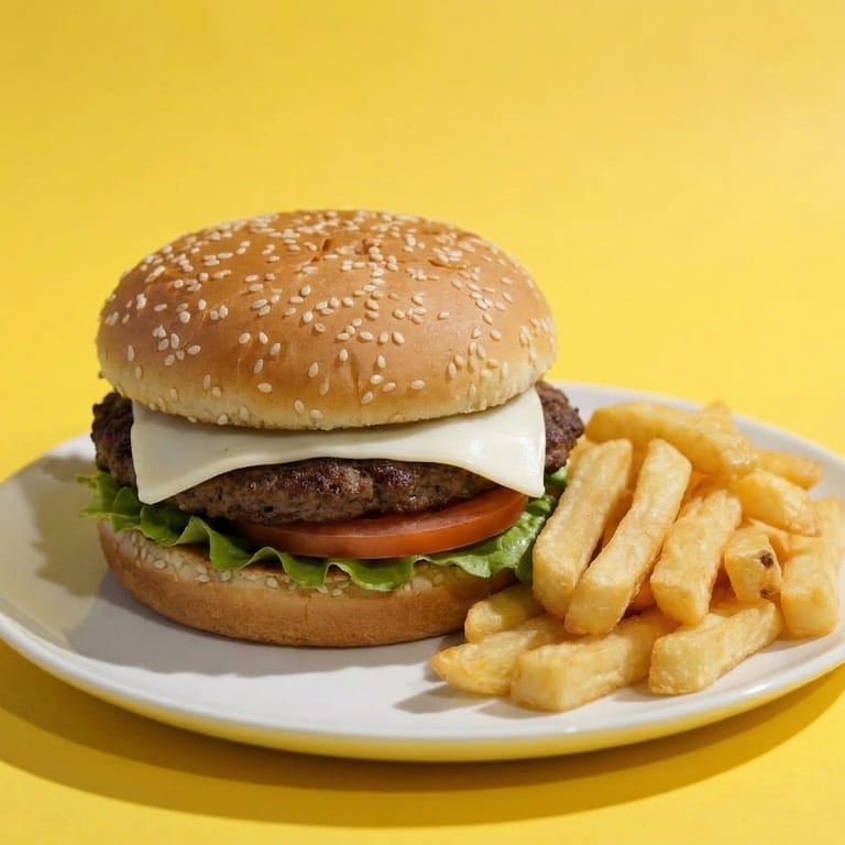 Indulge in Our Cheeseburger