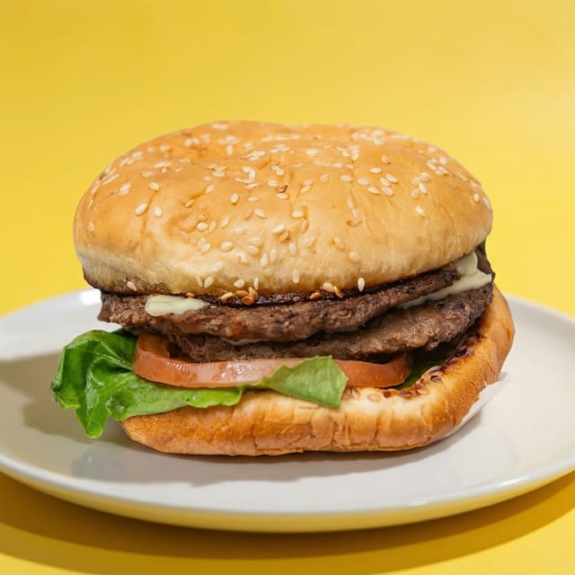 Double Cheeseburger Only.