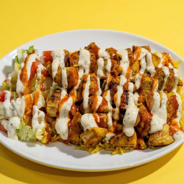 Chicken Over Rice.